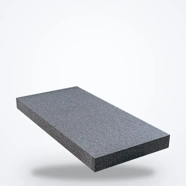 Isolation de sol Solichape Ultra : panneau de polystyrène expansé graphité gris à bords droits, PSE graphité sous chape
